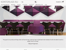Tablet Screenshot of kontorlige.nu